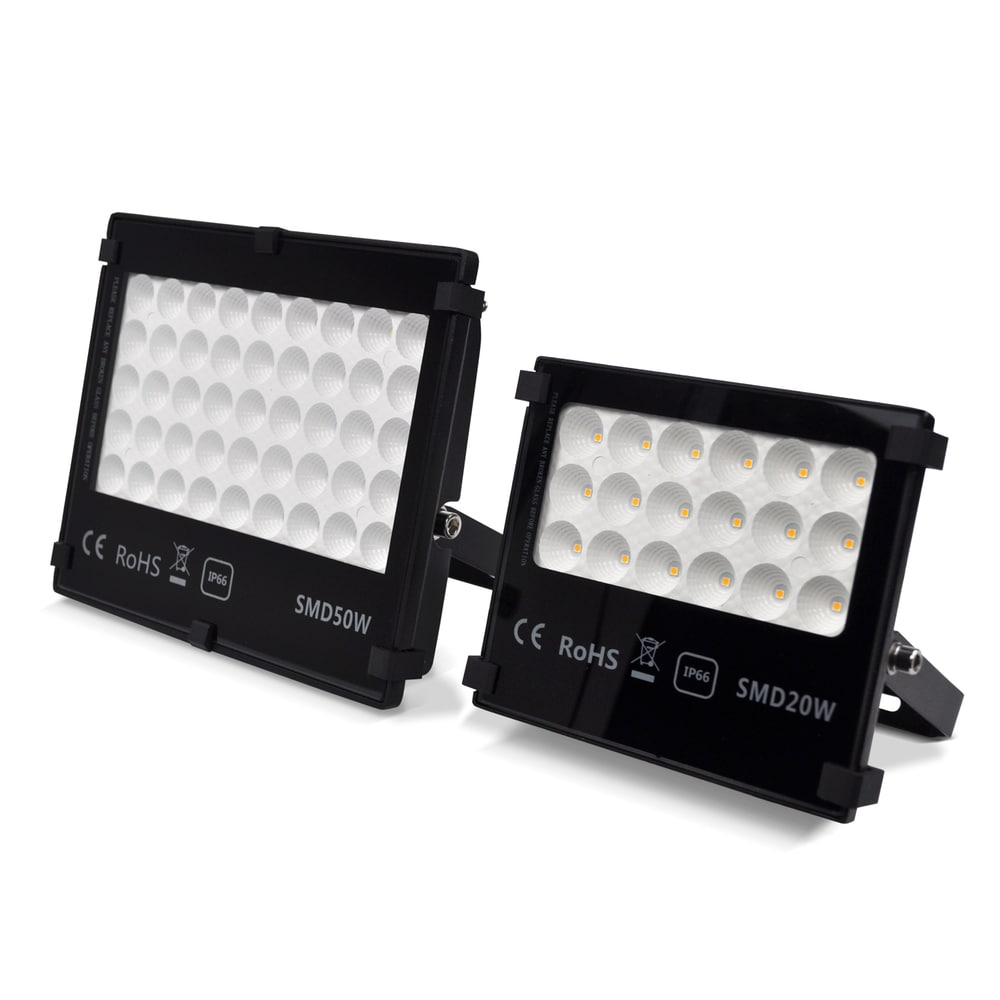 LED verlichting voor frame - 50W - 42 mm - aan muur