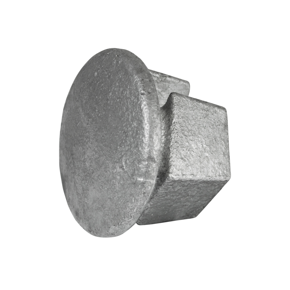Doos inslagdop metaal voor aluminium buizen -D / 42,4 mm