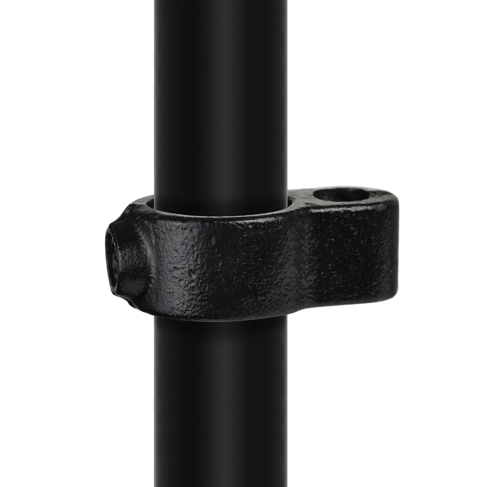 Buiskoppeling Scharnieroog - zwart-C / 33,7 mm