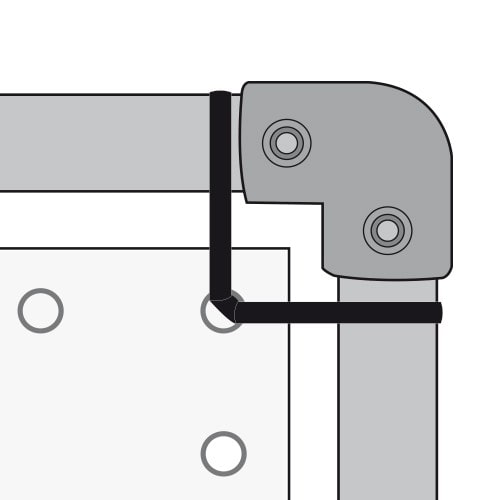 Hoek Stormgrip- 20 cm - 4 stuks